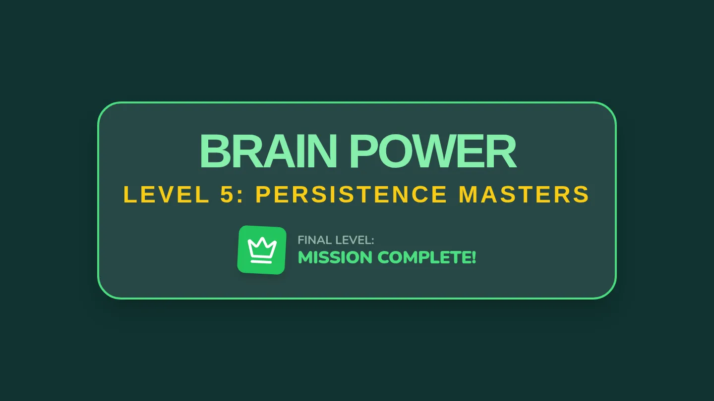 Persistence Masters Slides