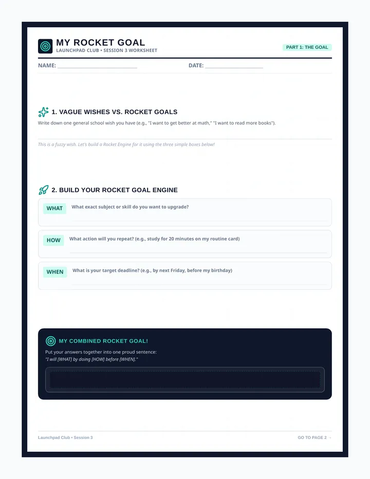 Launchpad Action Plan