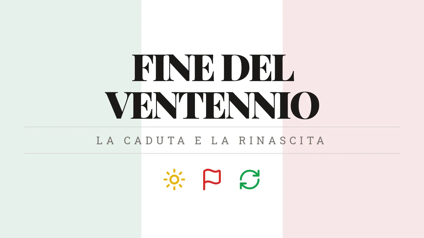 Fine del Ventennio Slides