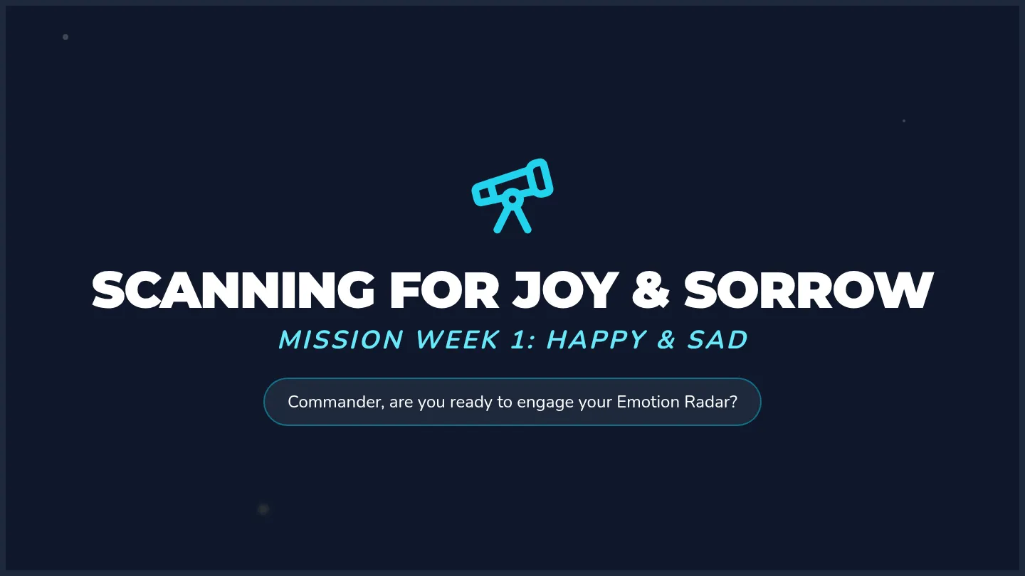 Scanning for Happy and Sad Slides
