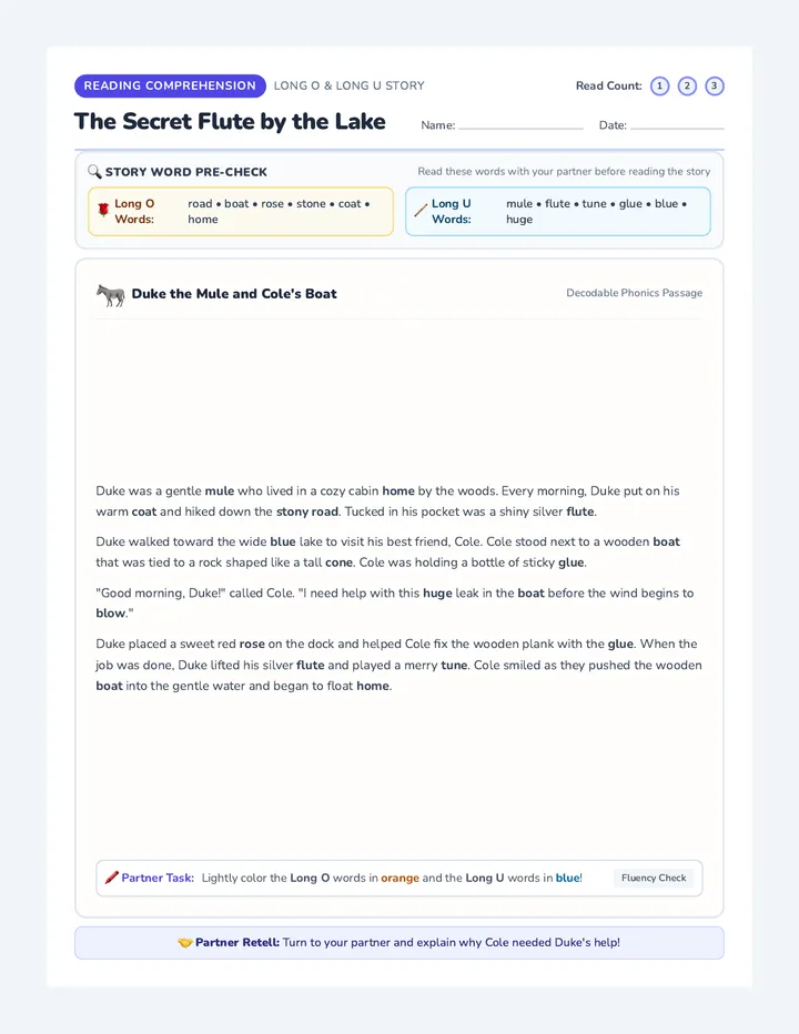 Secret Flute Reading Passage