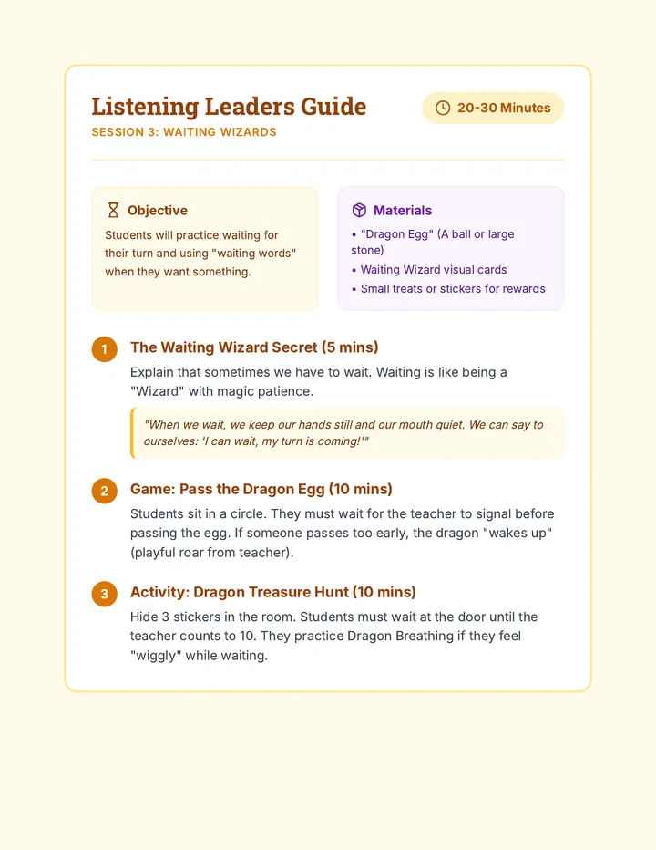 Session 3 Facilitator Guide