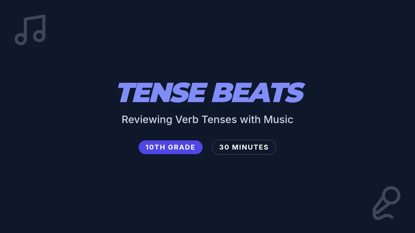 Tense Beats Slides