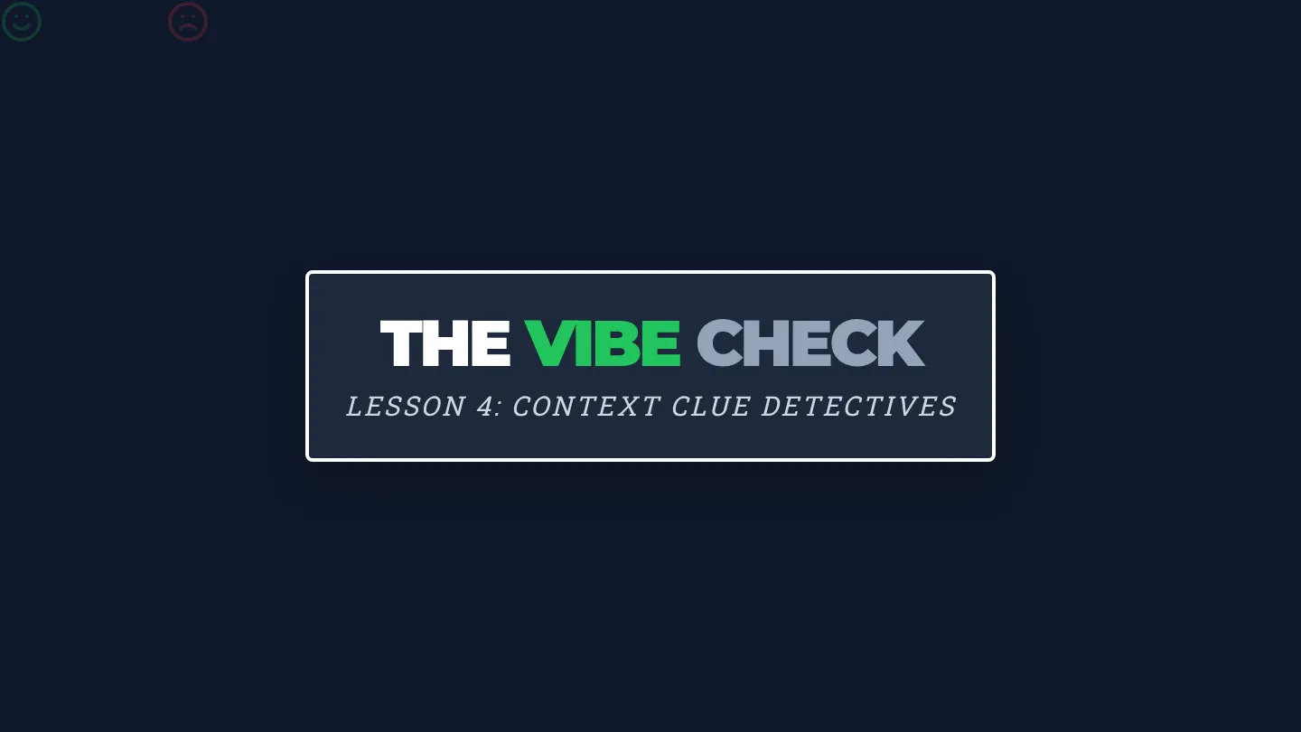 Vibe Check Slides