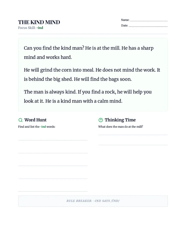 Kind Mind Passage