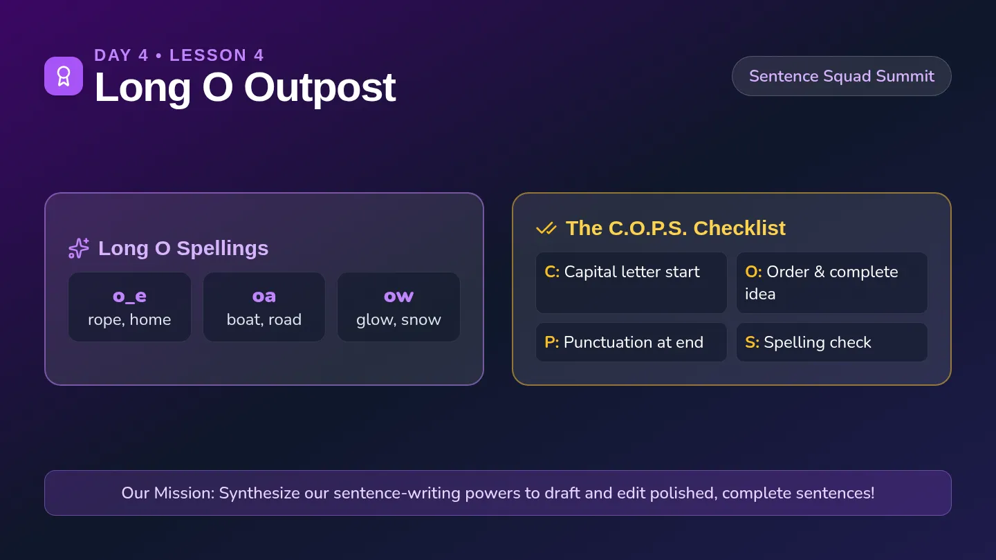 Long O Outpost Slides