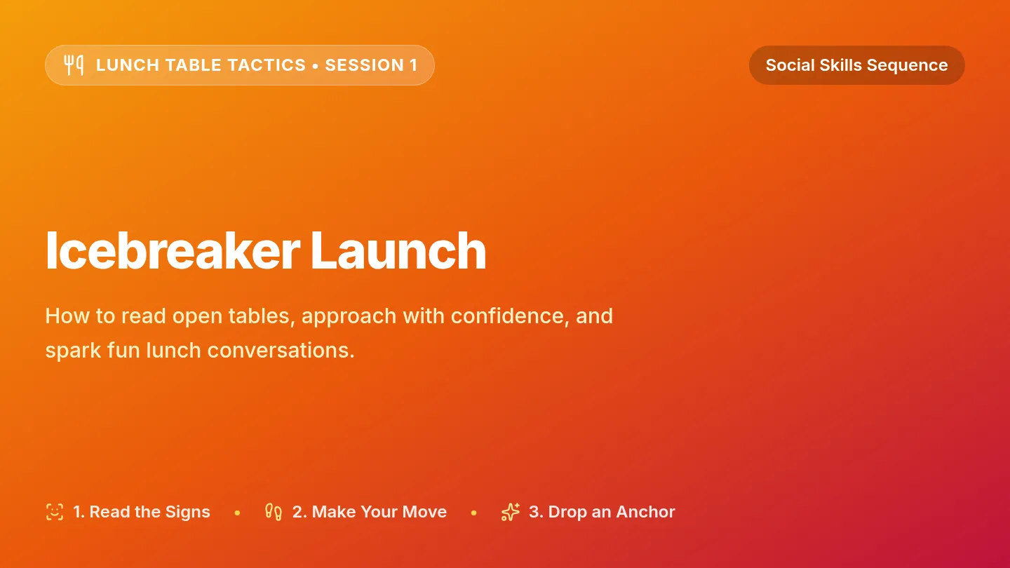 Icebreaker Launch Slides