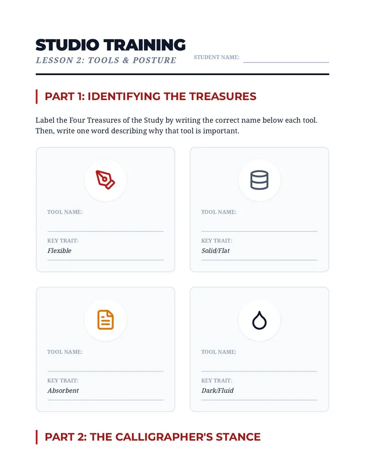 Toolbox Training Worksheet