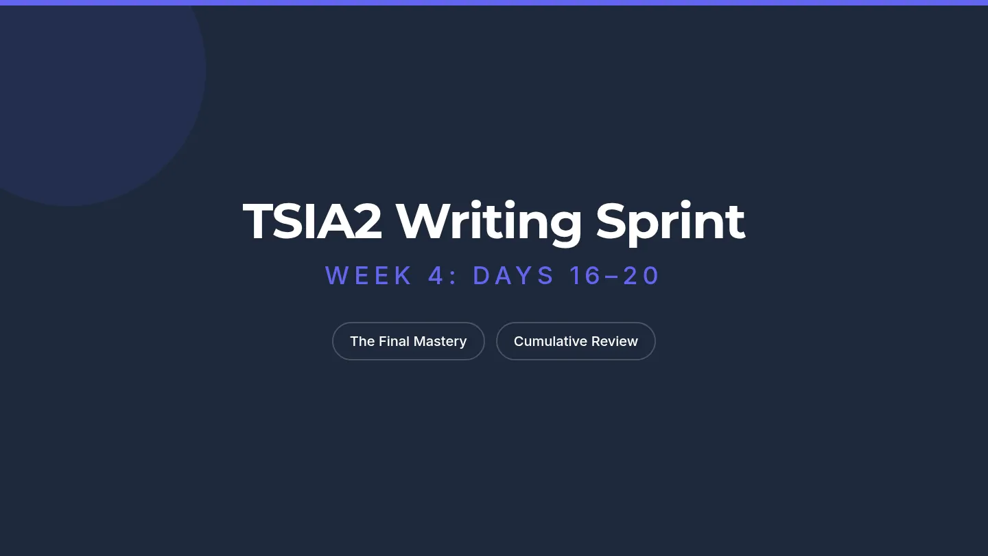 Week 4 Mastery Slides