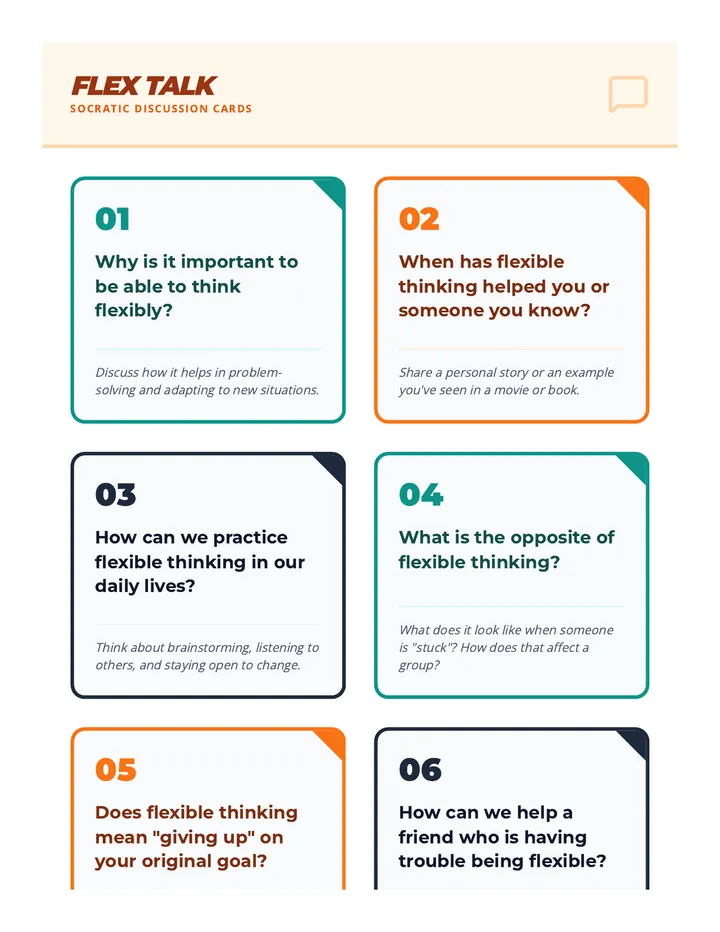 Flex Talk Discussion Cards