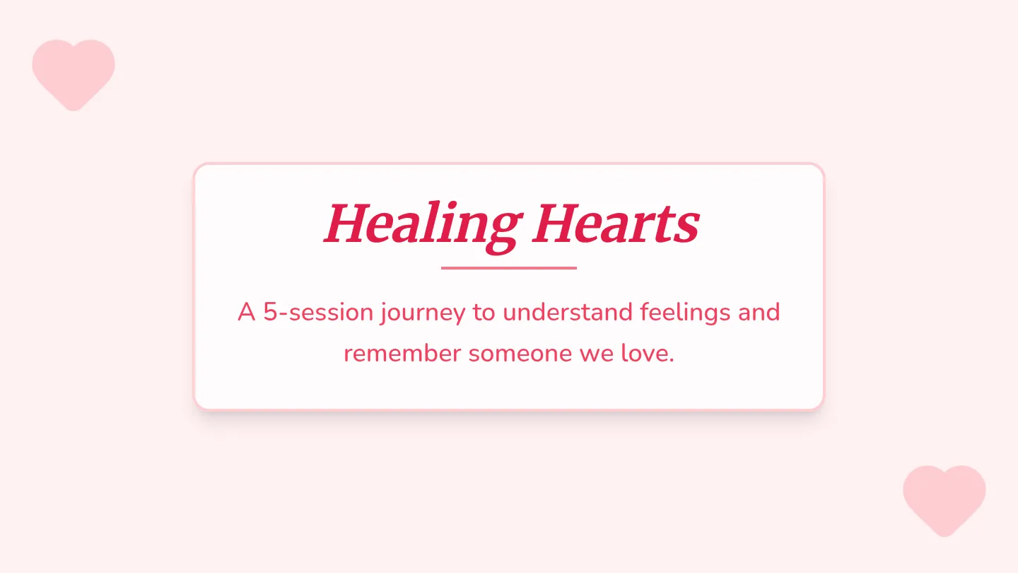 Healing Hearts Slides