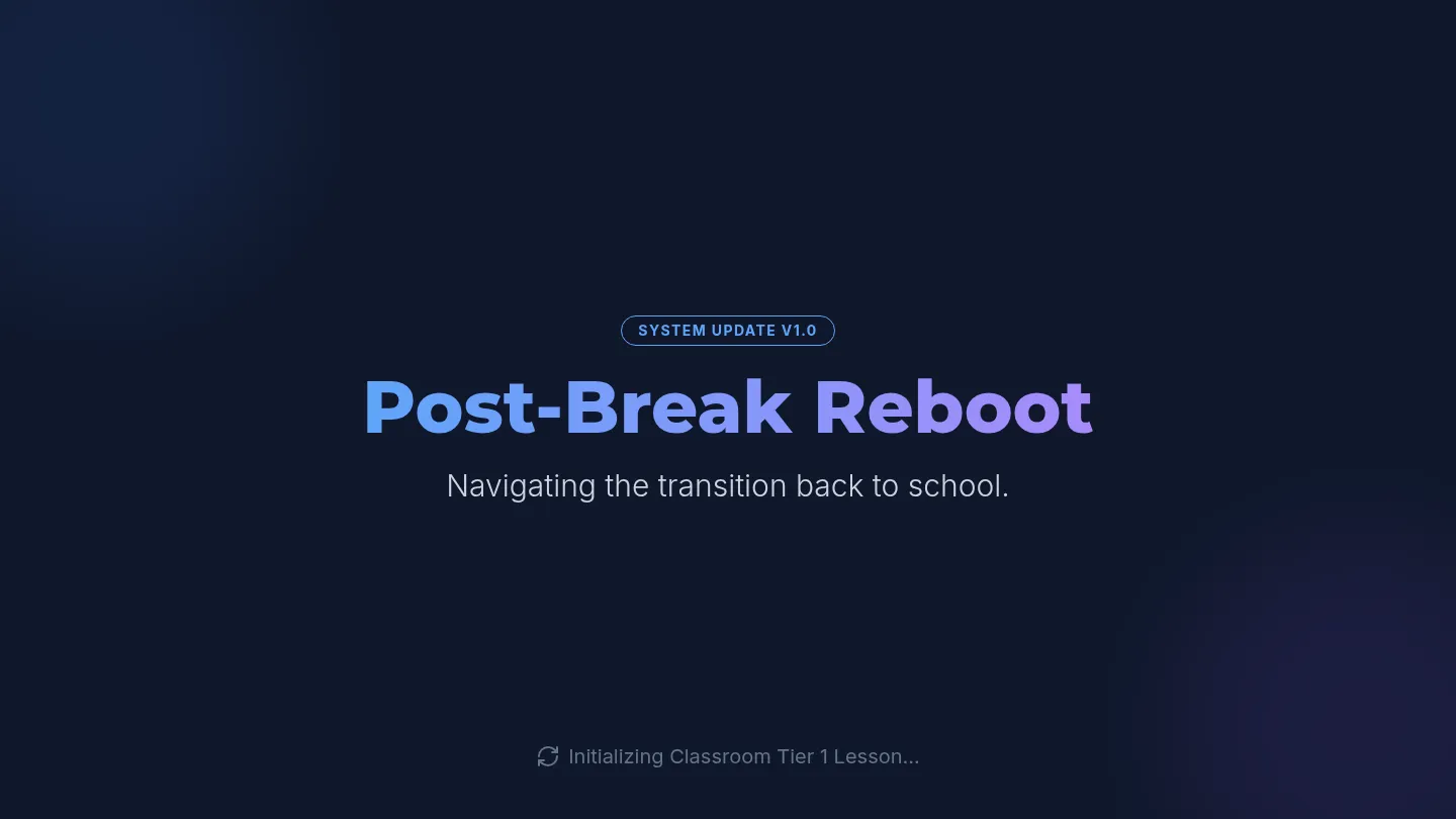 Reboot Routine Slides