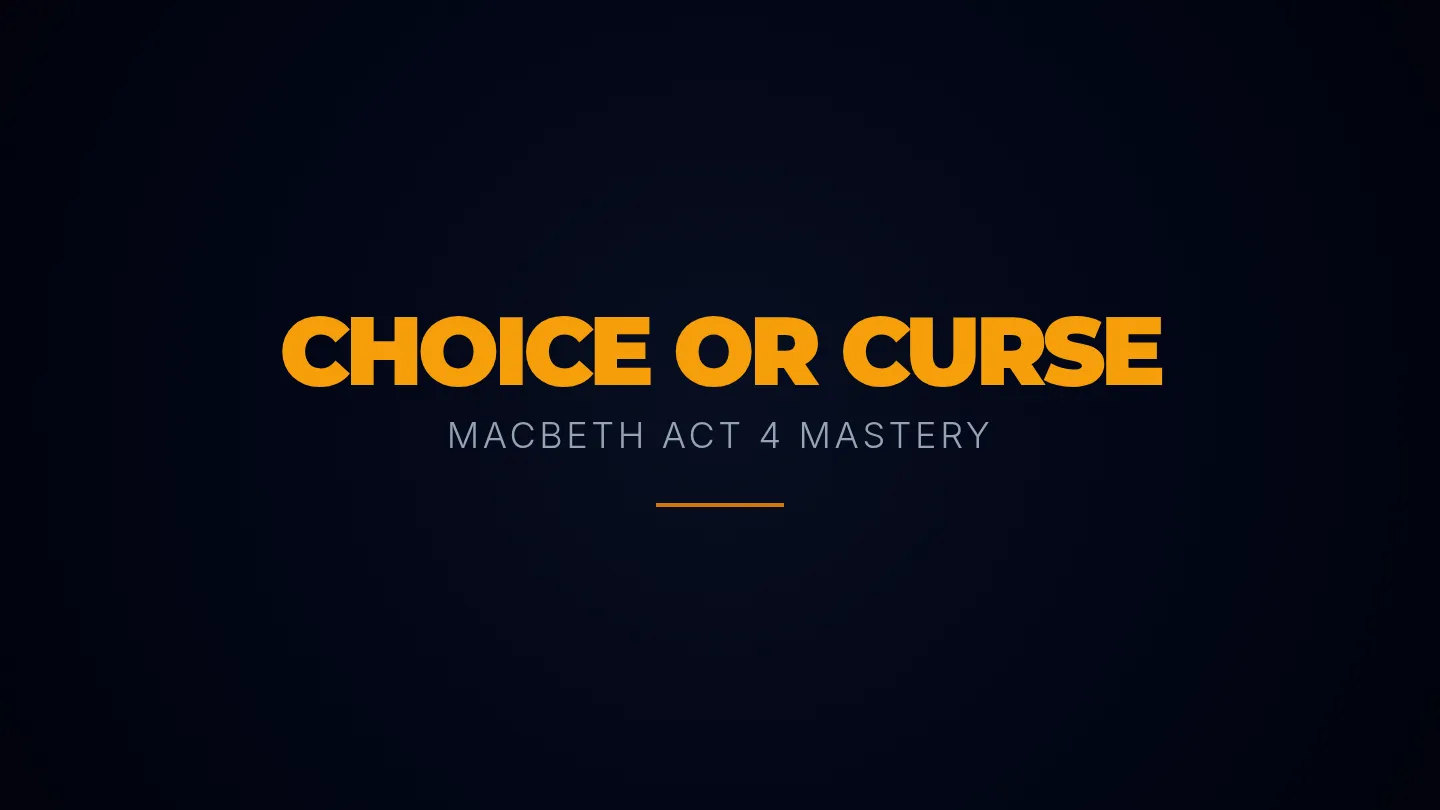 Choice or Curse Slides