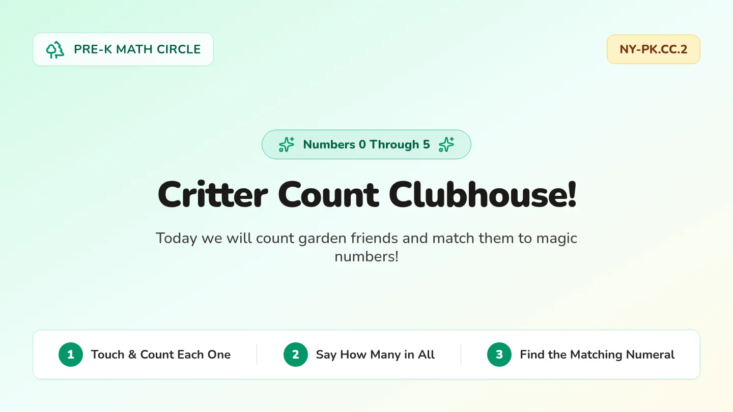Critter Count Presentation Slides