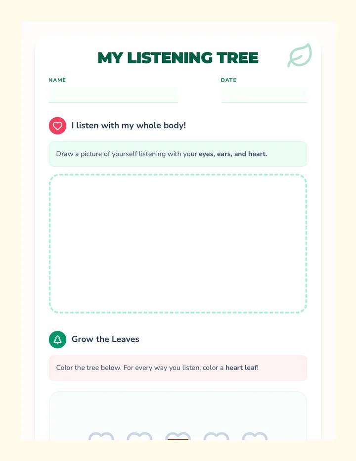 Heart Hearing Activity
