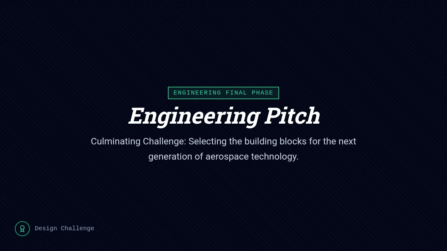 Engineering Pitch Slides