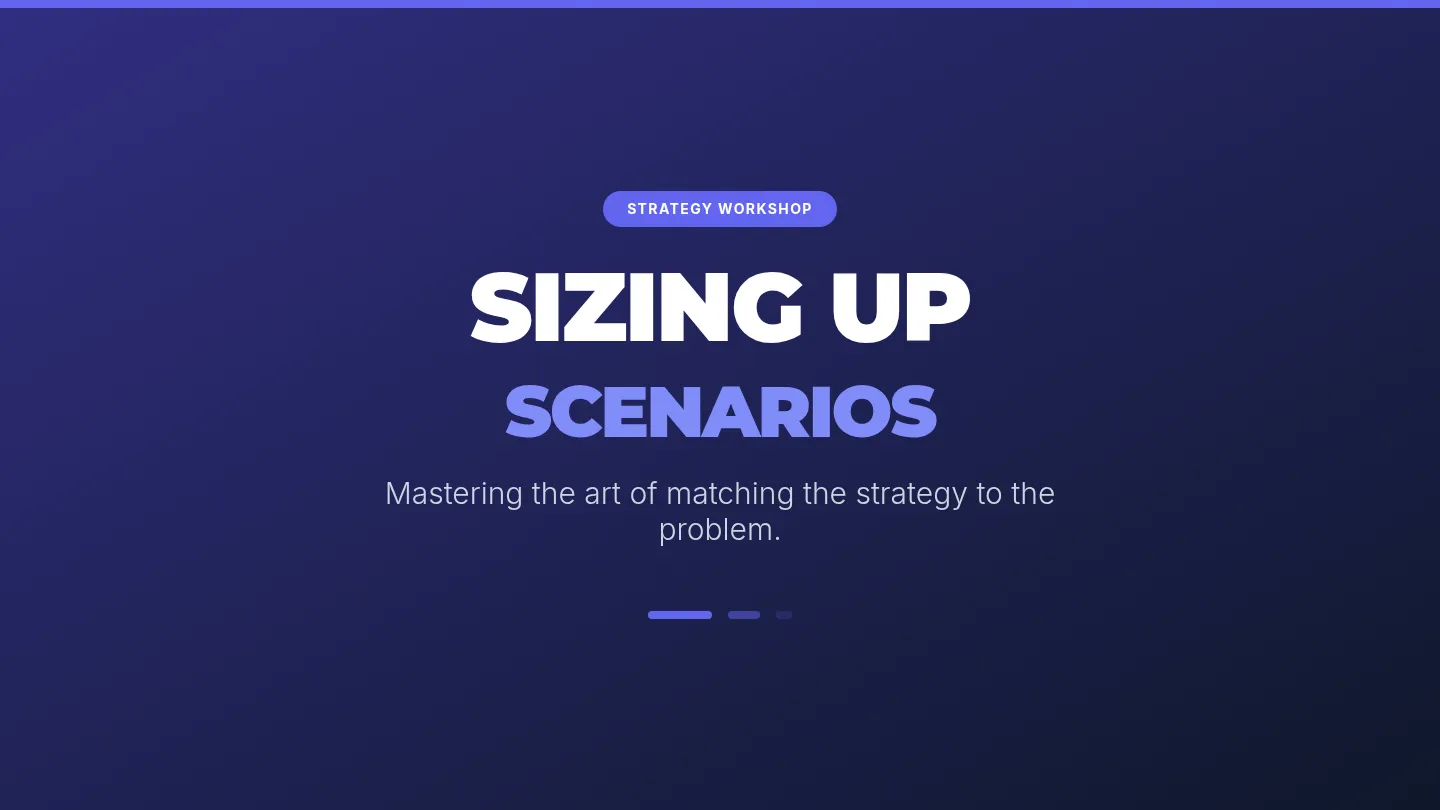 Sizing Up Slides