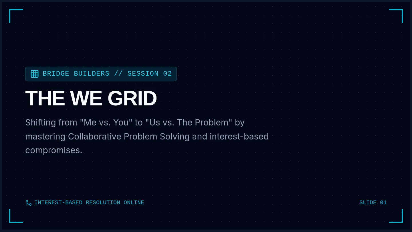 The We Grid Slides