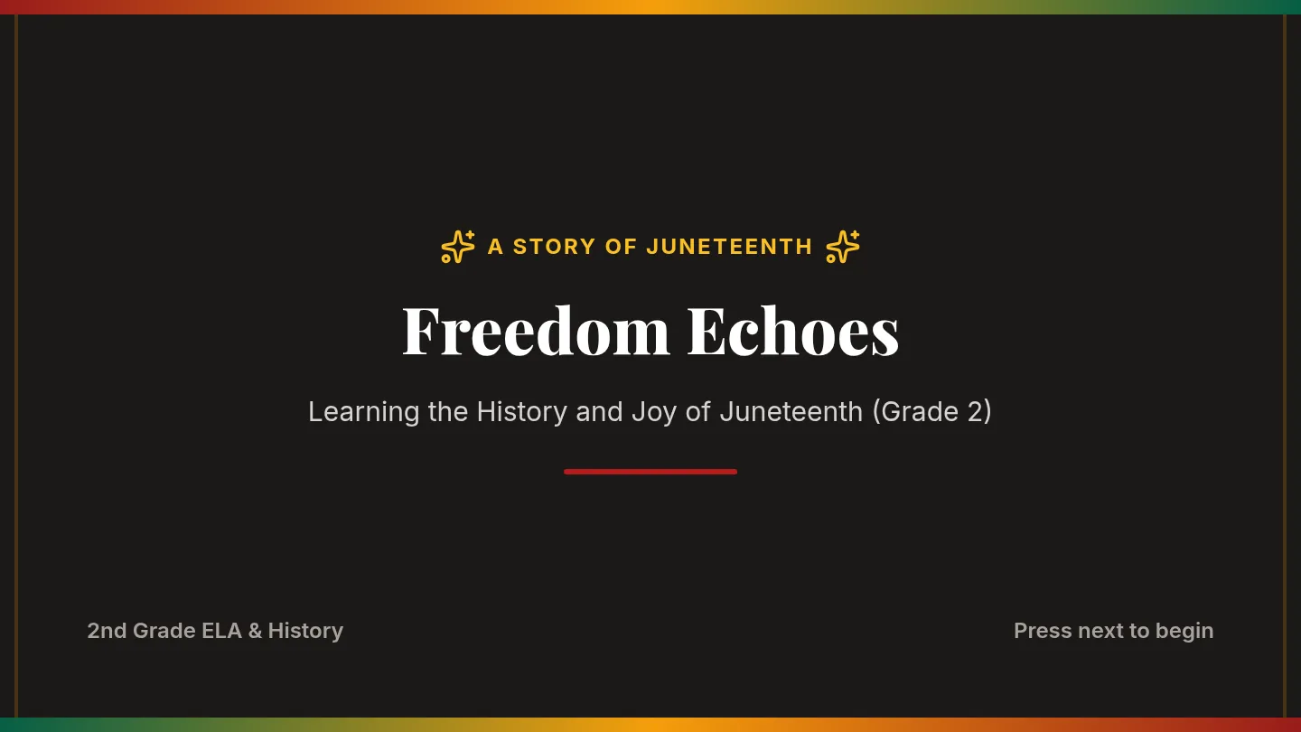 Freedom Echoes Slides