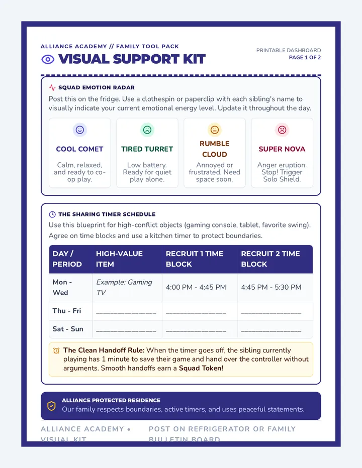 Alliance Academy Visual Kit