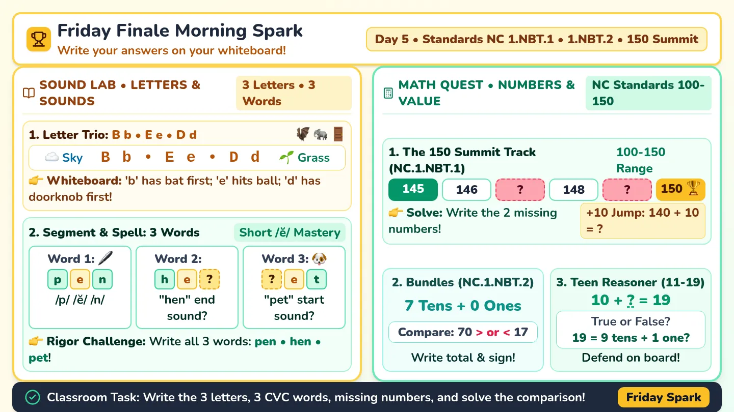 Friday Morning Spark Slides