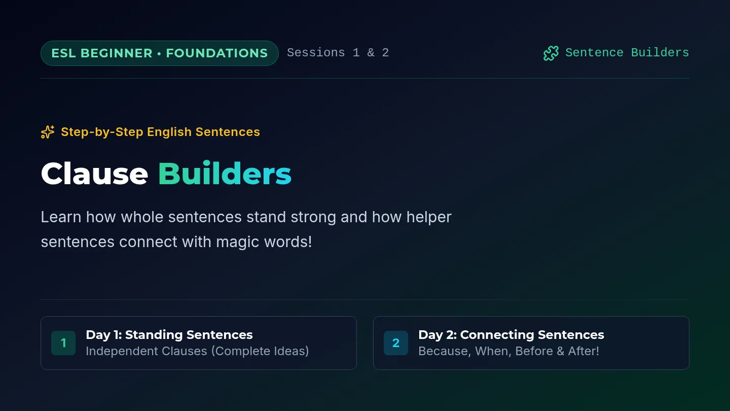 Clause Builders Slides
