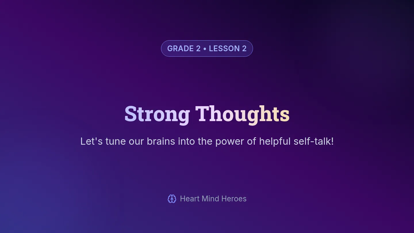 Strong Thoughts Slides