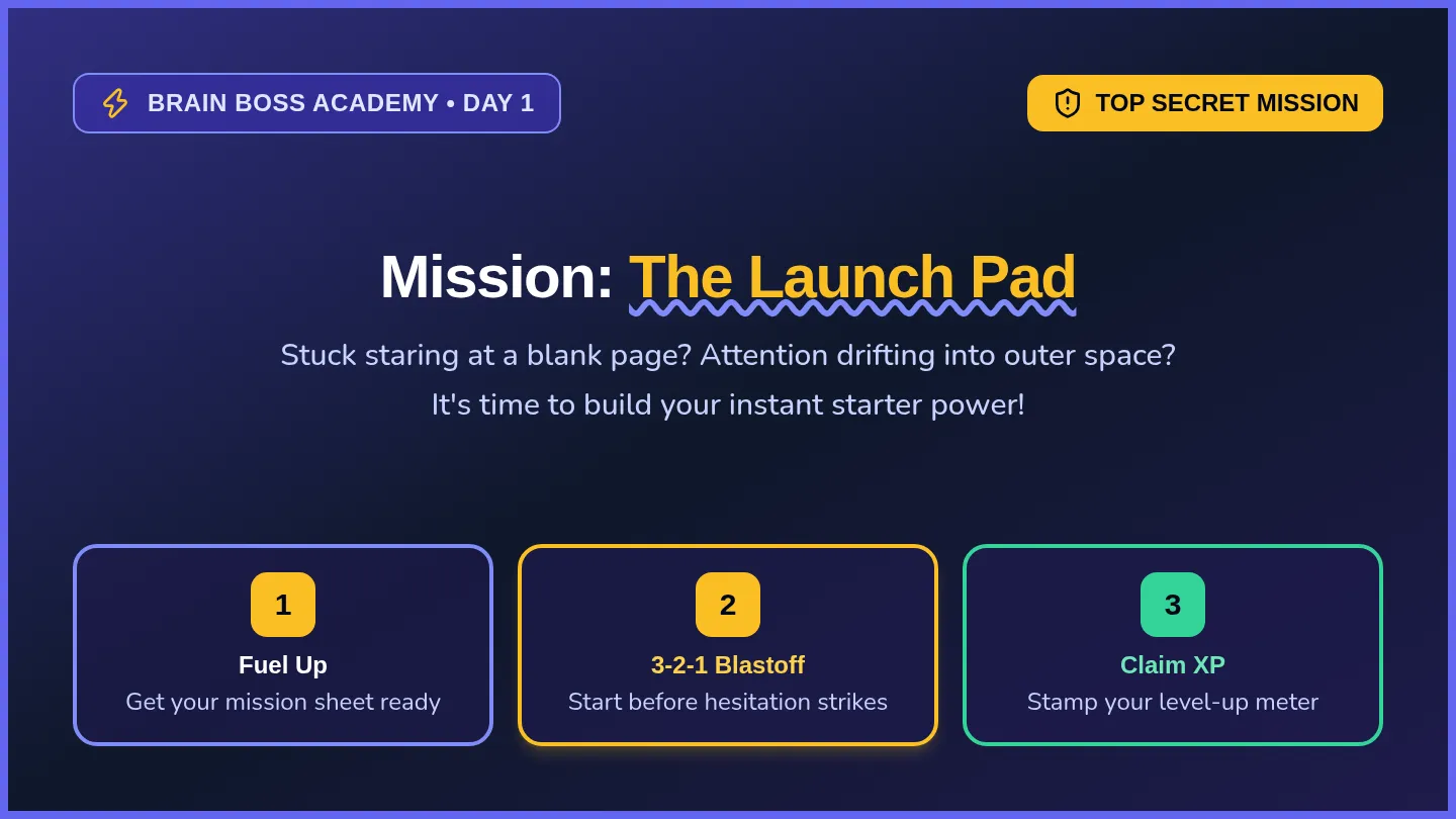 Launch Pad Slides