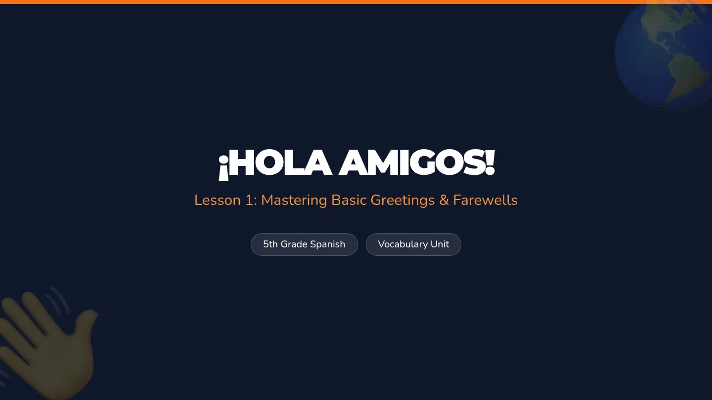 Greeting Passport Slides