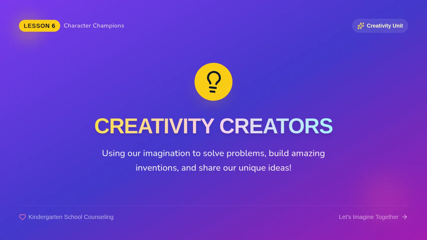 Creativity Creators Slides
