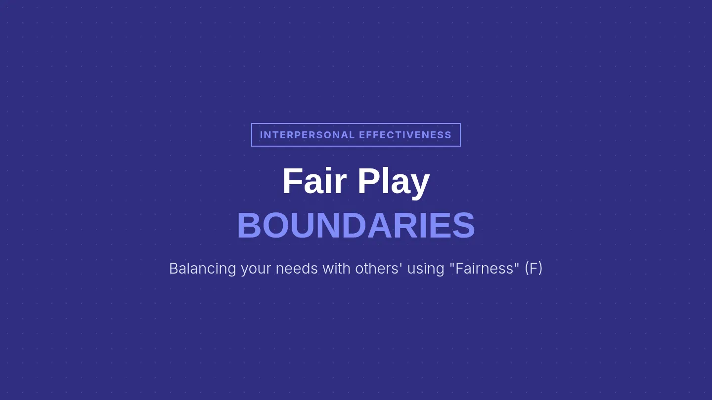Fair Play Slides