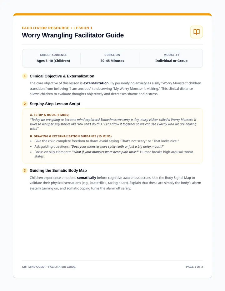 Worry Wrangling Guide