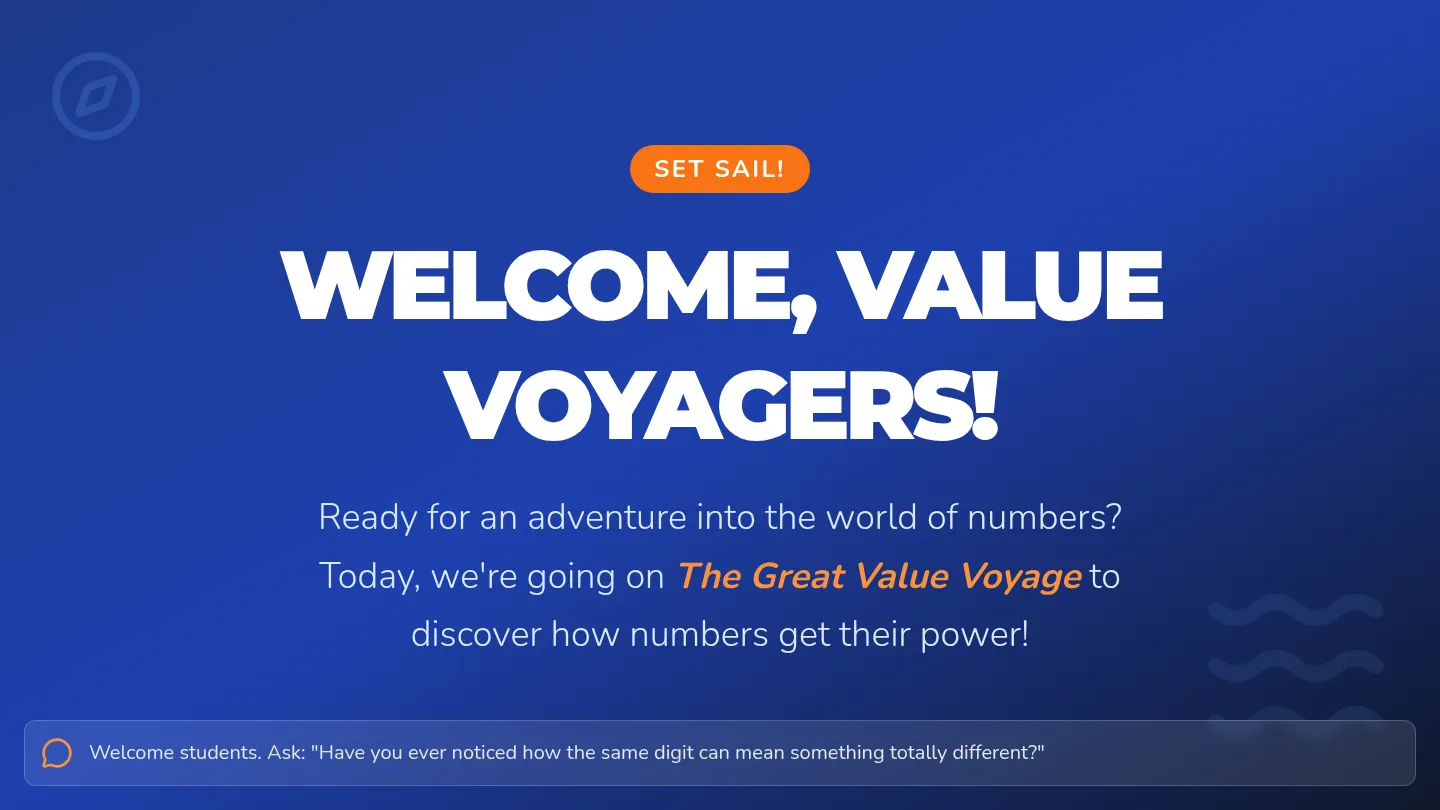 Voyage Through Number Lands Slides