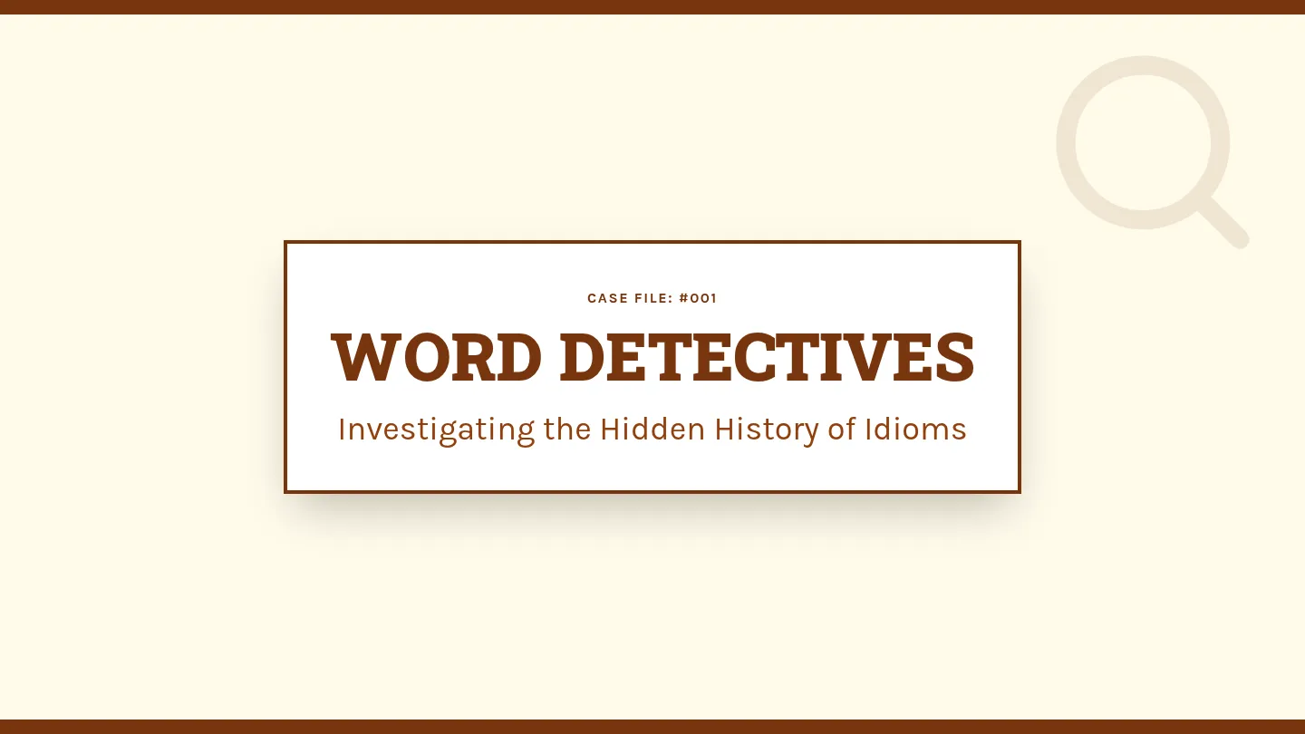 Word Detectives Intro Slides