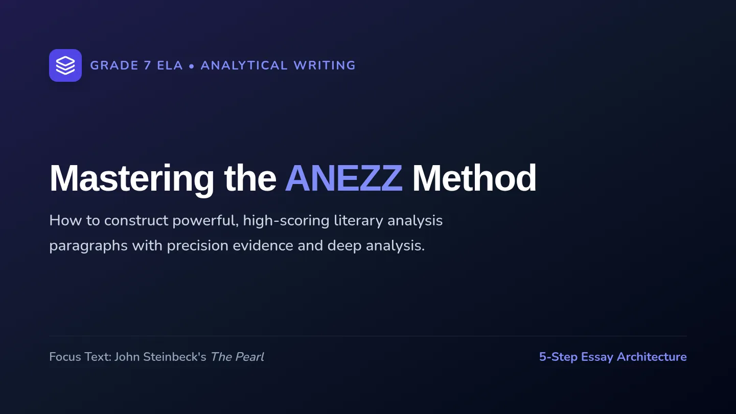 ANEZZ Essay Strategy Slides
