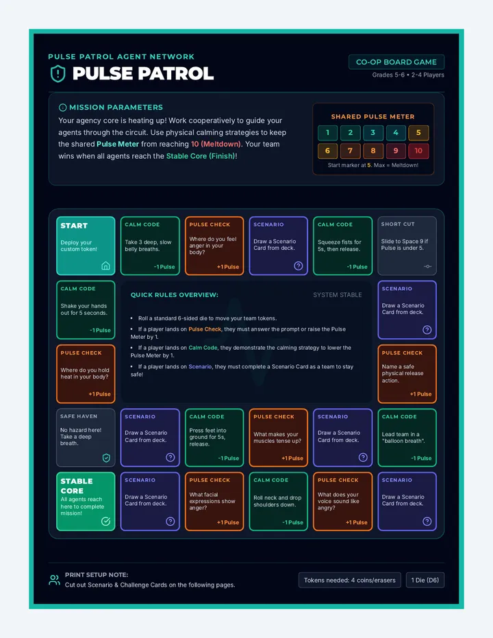Pulse Patrol Board Game