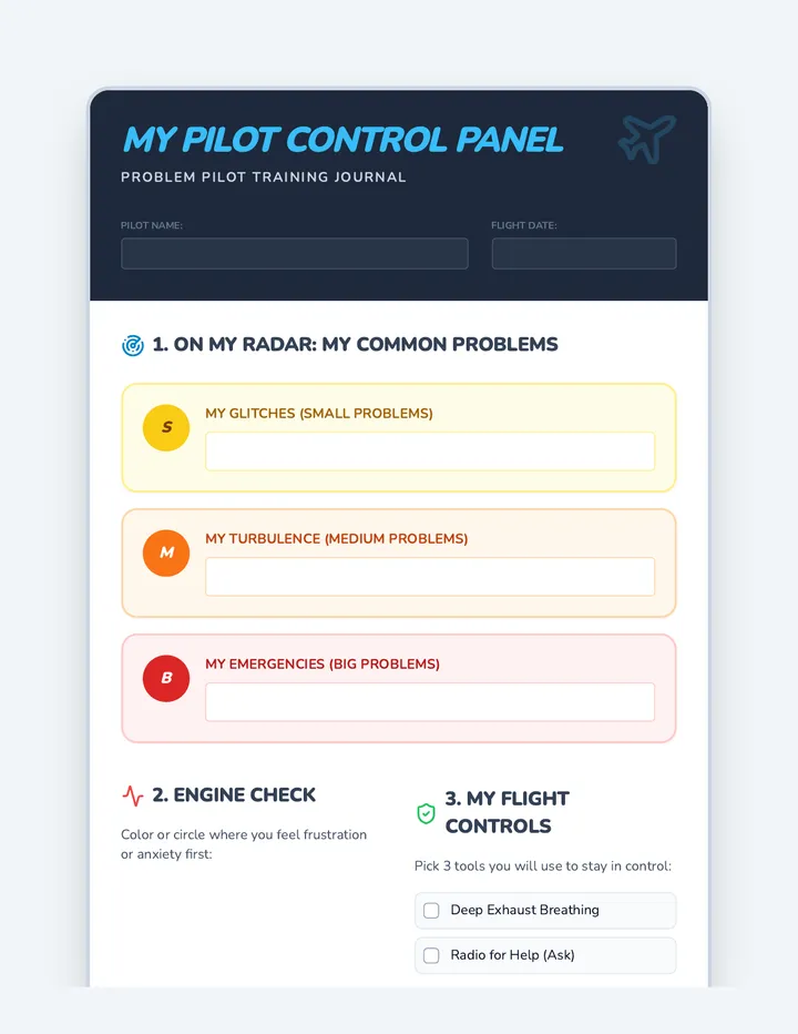 Control Panel Worksheet