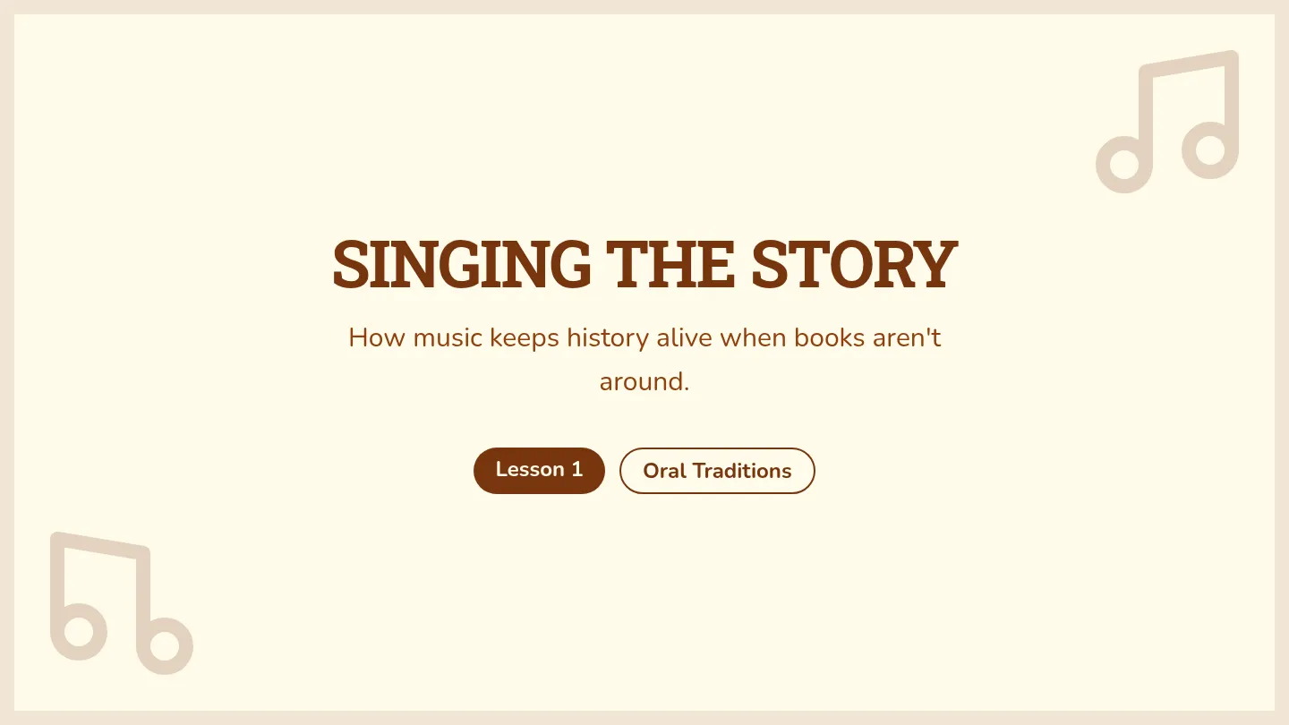 Ballad Breakdown Slides
