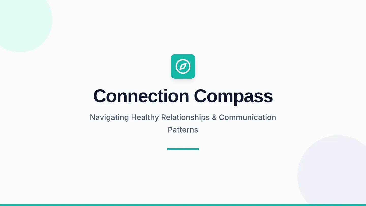Connection Compass Slides