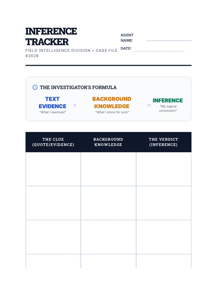 Inference Tracker Organizer