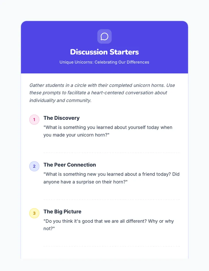 Discussion Starters Guide