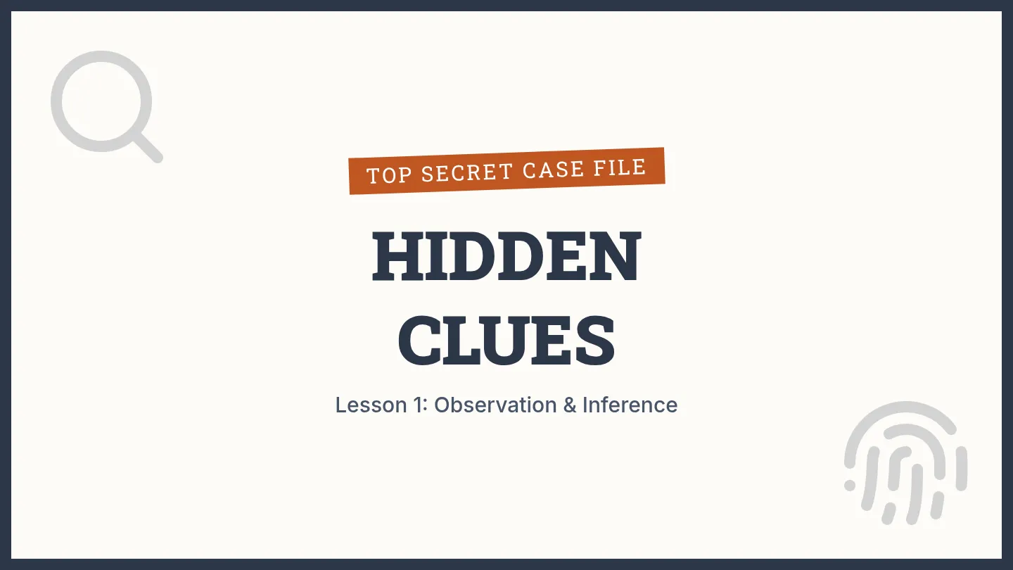 Crime Scene Slides