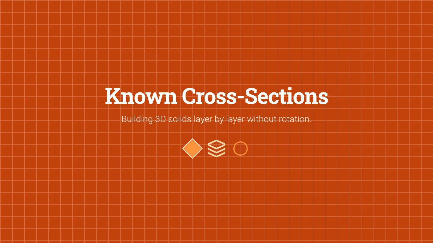 Cross Section Construction Slides