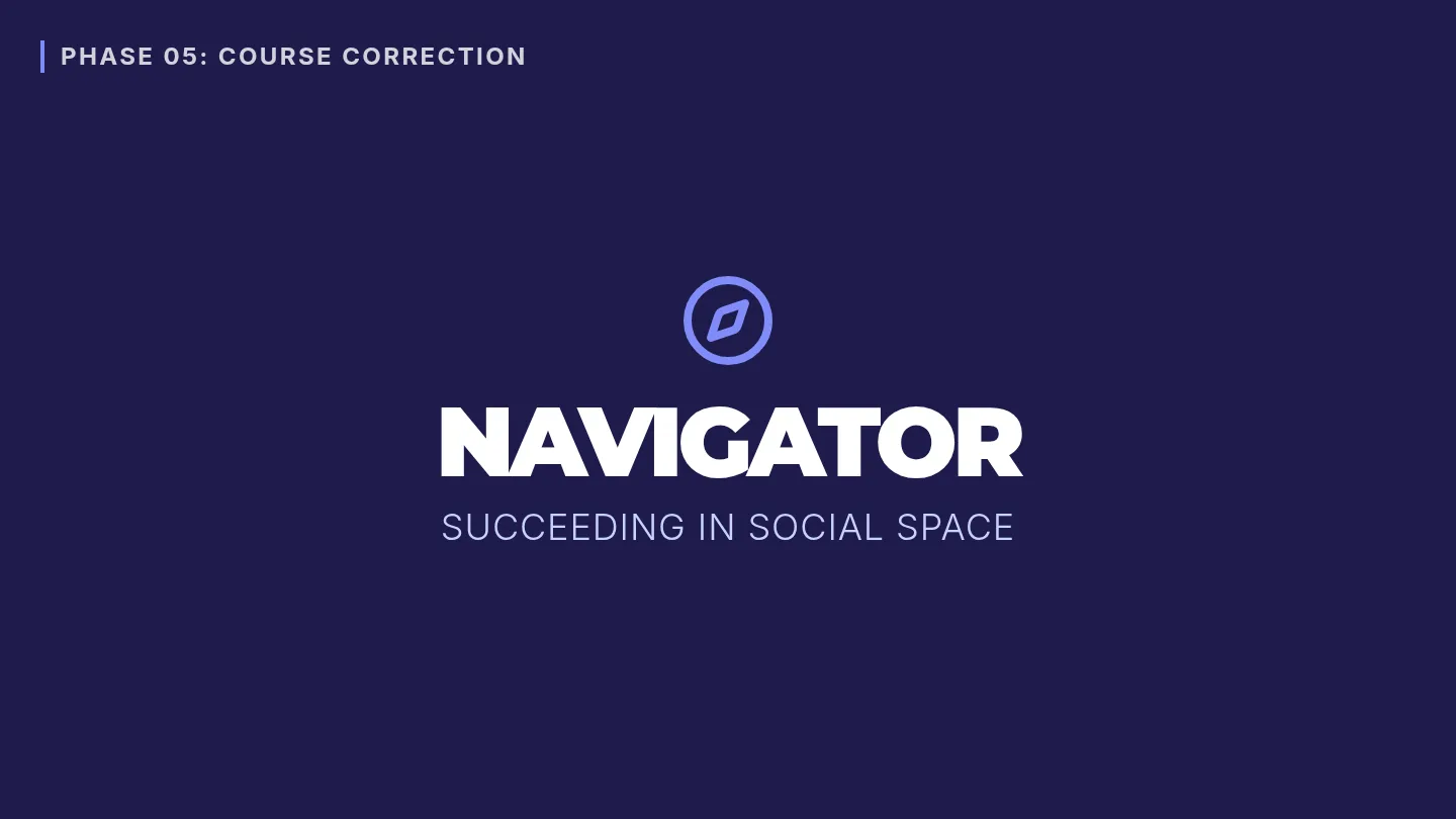 Course Correction Slides