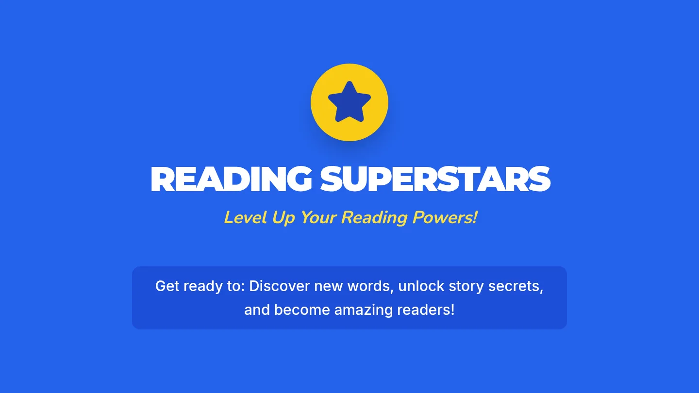 Reading Superstars Slide Deck