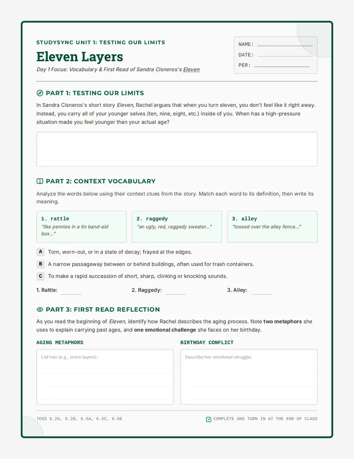 Eleven Layers Logbook