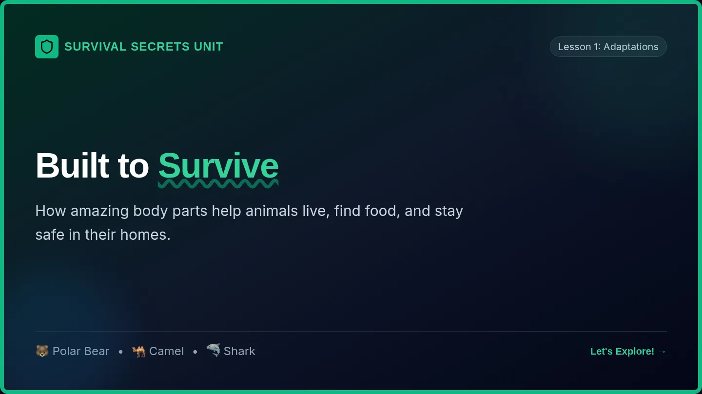 Built to Survive Slides