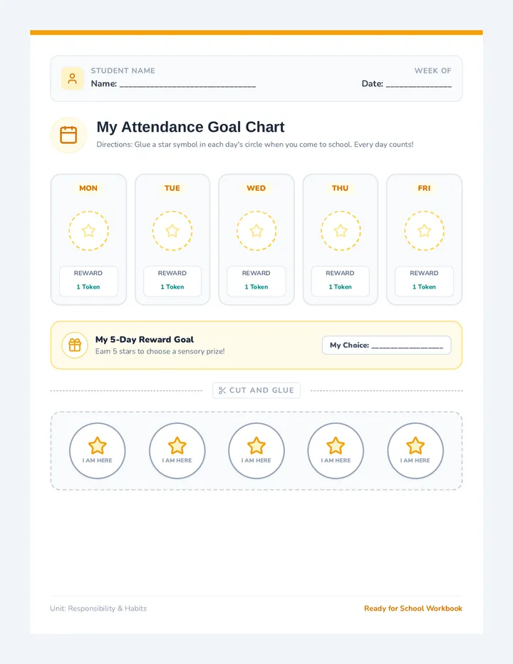 Attendance Goal Chart