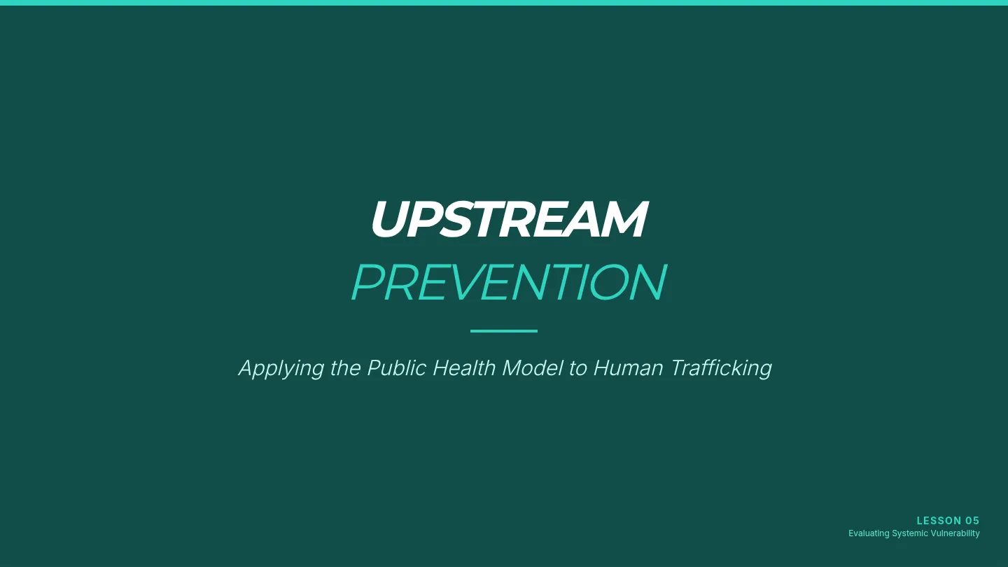 Public Health Prevention Slides