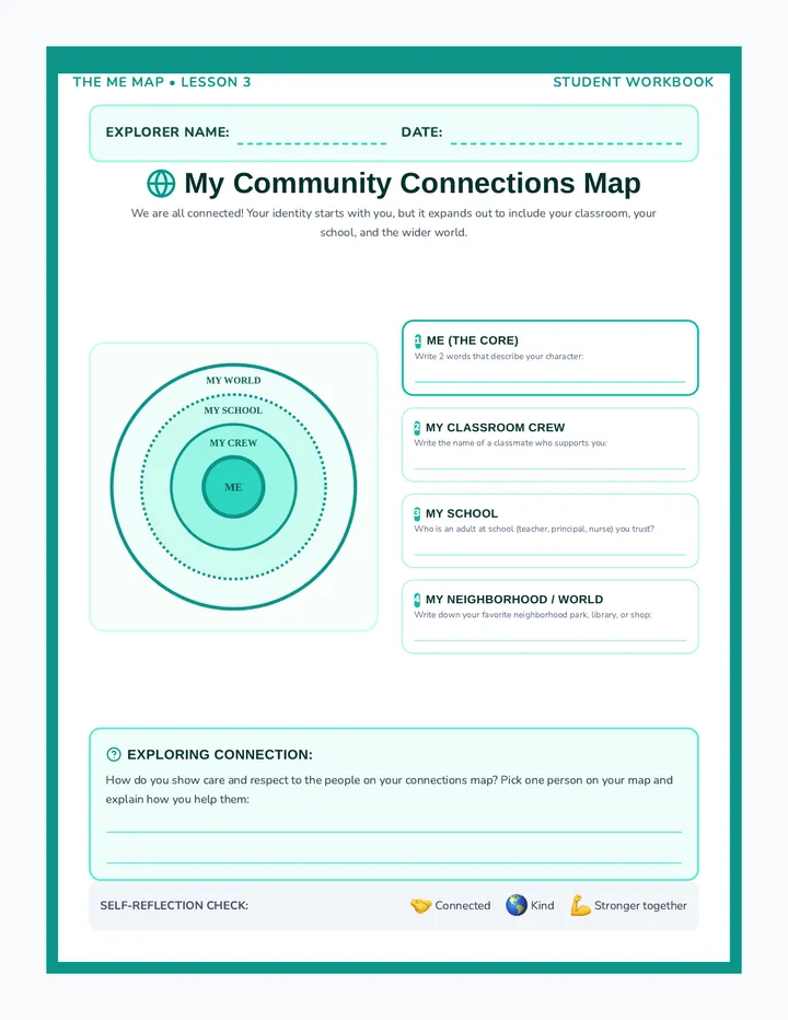 Community Connections Map